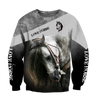 Beautiful Horse 3D All Over Printed shirt for Men and Women Pi070101-Apparel-NNK-Sweat Shirt-S-Vibe Cosy™