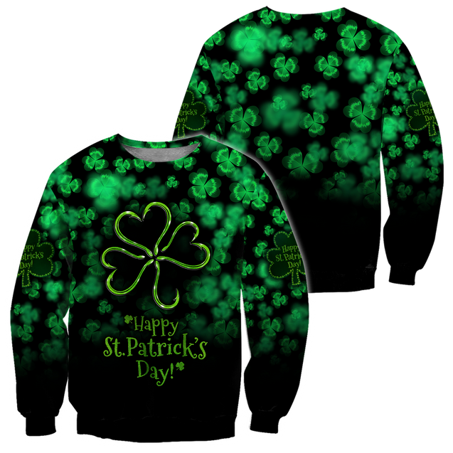 Happy St Patrick's Day Irish Hoodie T-Shirt Sweatshirt for Men and Women Pi170204-Apparel-NM-Sweater-S-Vibe Cosy™