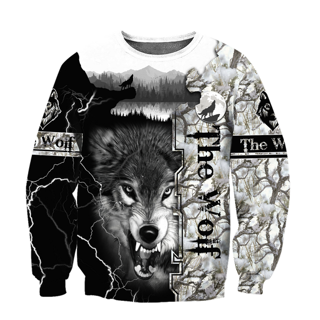 Wolf 3D All Over Printed Hoodie For Men and Women Pi03092001