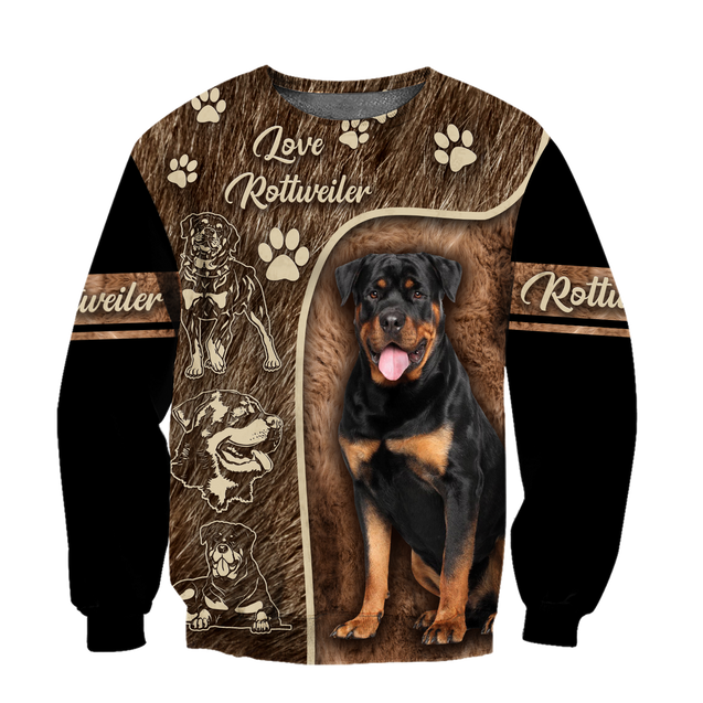 Rottweiler 3d unisex shirt TNA11022001