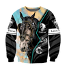 Beautiful Horse 3D All Over Printed shirt for Men and Women Pi040105-Apparel-MP-Sweat Shirt-S-Vibe Cosy™