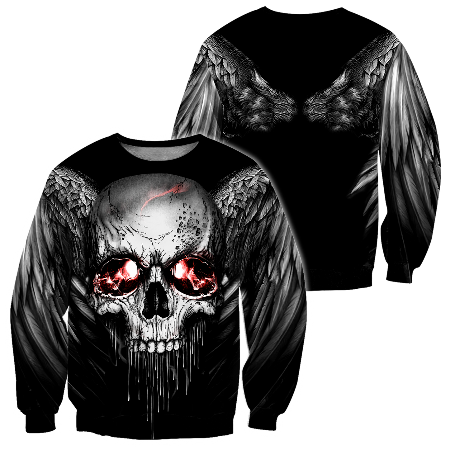 Premium Skull Tattoo 3D All Over Printed Unisex Shirts