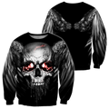 Premium Skull Tattoo 3D All Over Printed Unisex Shirts