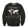 Beautiful Maps Coffee World 3D All Over Printed Differences Between Types Of World Coffee Shirts and Shorts Pi271102 PL-Apparel-PL8386-sweatshirt-S-Vibe Cosy™