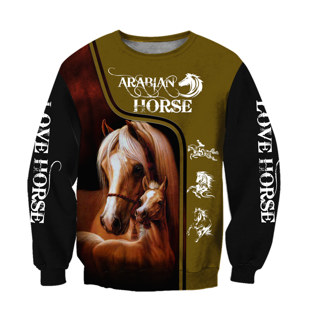 Arabian Horse 3D All Over Printed Shirts Pi12102004