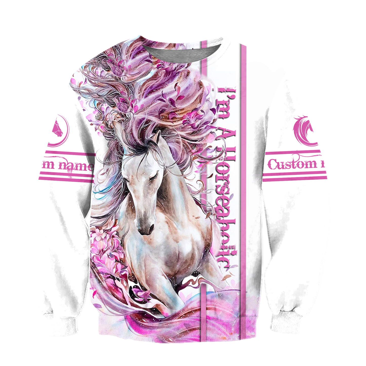 Horse Custom Name 3D All Over Printed Shirts For Men and Women Pi03102001