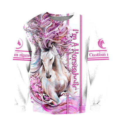 Horse Custom Name 3D All Over Printed Shirts For Men and Women Pi03102001
