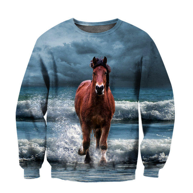 Love Horse 3D All over print for Men and Women shirt Pi020103-Apparel-NNK-Hoodie-S-Vibe Cosy™