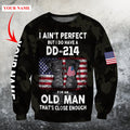 I ain't perfect but I do have a DD-214 shirts for men and women DD05202001-Apparel-Huyencass-Sweat Shirt-S-Vibe Cosy™