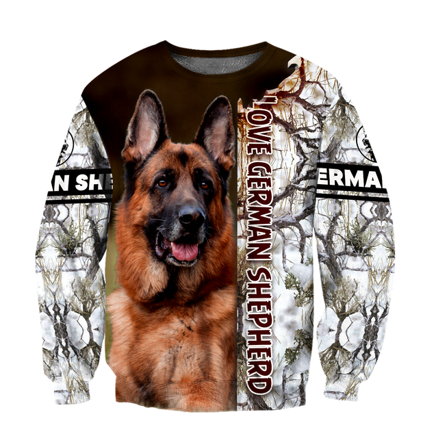 German shepherd 3d hoodie shirt for men and women TNA11032007