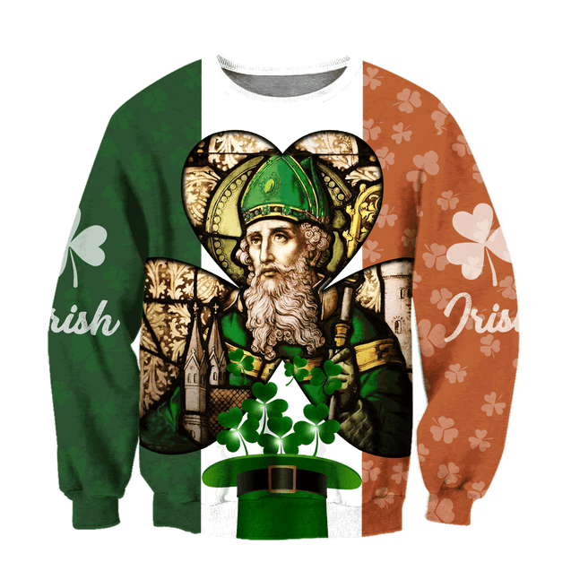 Irish St.Patrick day 3d hoodie shirt for men and women VP30102006