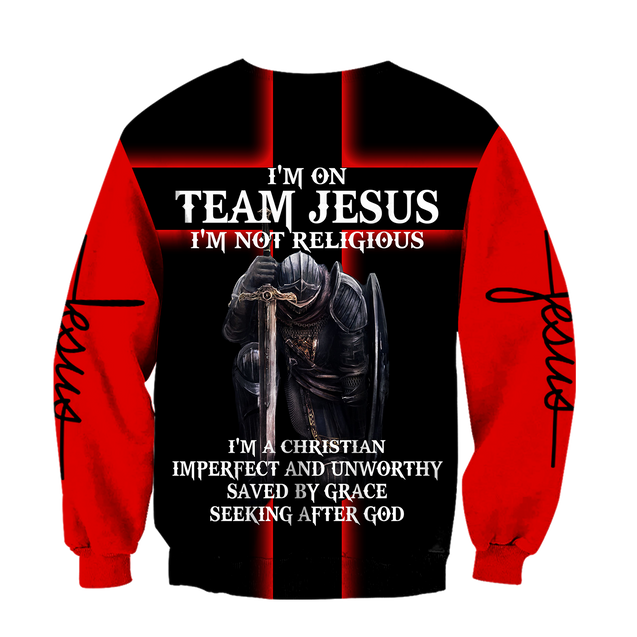 Premium Christian Jesus Catholic 3D Printed Unisex Shirts