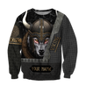 Customize Name Viking Wolf 3D All Over Printed Unisex Shirt