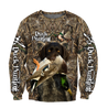 Duck Hunting Labrador Retriever Camo 3D All Over Print  Hoodie Pi17082001