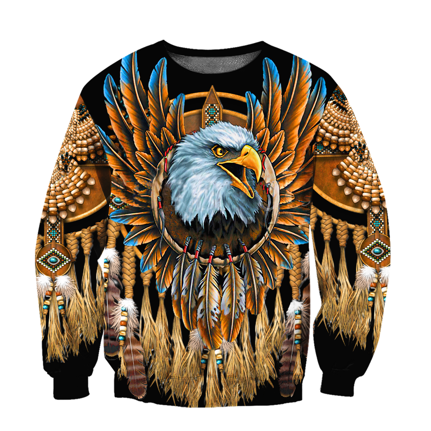 Eagle Native American 3D All Over Printed Unisex Shirts