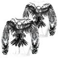 Eagle Tattoo Art Hoodie T Shirt For Men and Women HAC300504-NM-Apparel-NM-Sweatshirts-S-Vibe Cosy™