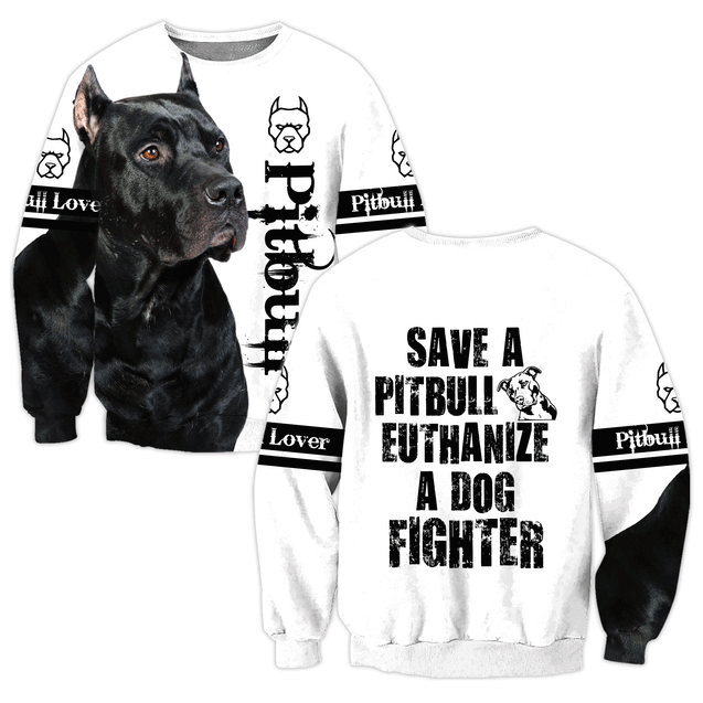 Save the Pit Bull Terrier Unisex Shirts Pi09102002