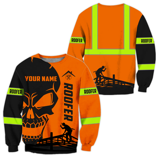 Orange Roofer Man 3D All Over Printed Shirts For Men Pi12102003