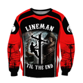 Premium Unisex All Over Printed Lineman Shirts MEI