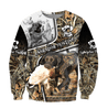 Labrador Hunting 3D Over Printed Unisex Deluxe Hoodie ML