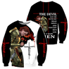 The Devil Saw Me With The Head Down 3D All Over Printed Shirts For Men and Women Pi250504