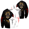 Jesús es mi rey mi señor	3D All Over Printed Shirts For Men and Women Pi12062003-Apparel-TA-Hoodie-S-Vibe Cosy™