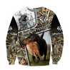 Labrador Hunting 3D Over Printed Unisex Deluxe Hoodie ML