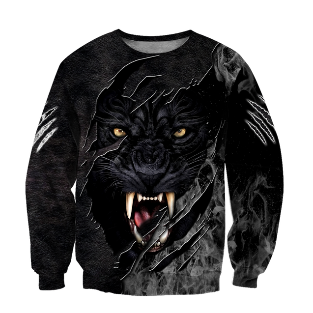 The Black Panther Anger All Over Print Hoodie HAC040901