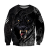 The Black Panther Anger All Over Print Hoodie HAC040901