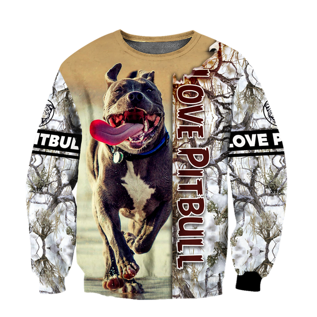 Pitbull 3d hoodie shirt for men and women TNA11032005