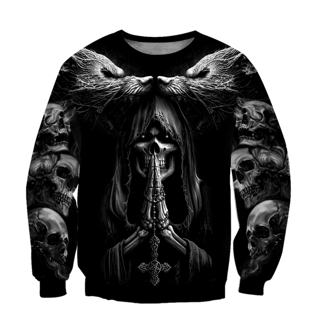 Premium Skull Tattoo 3D All Over Printed Unisex Shirts