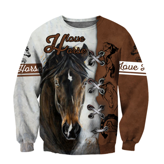Love Horse 3D All Over Printed Unisex Shirts TNA11132008