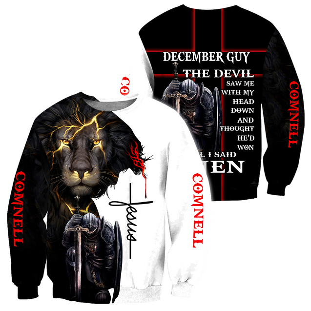 December Guy Custome Name 3D All Over Printed Shirts For Men and Women Pi250501S12A