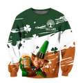 Irish St.Patrick day 3d hoodie shirt for men and women DD11112017