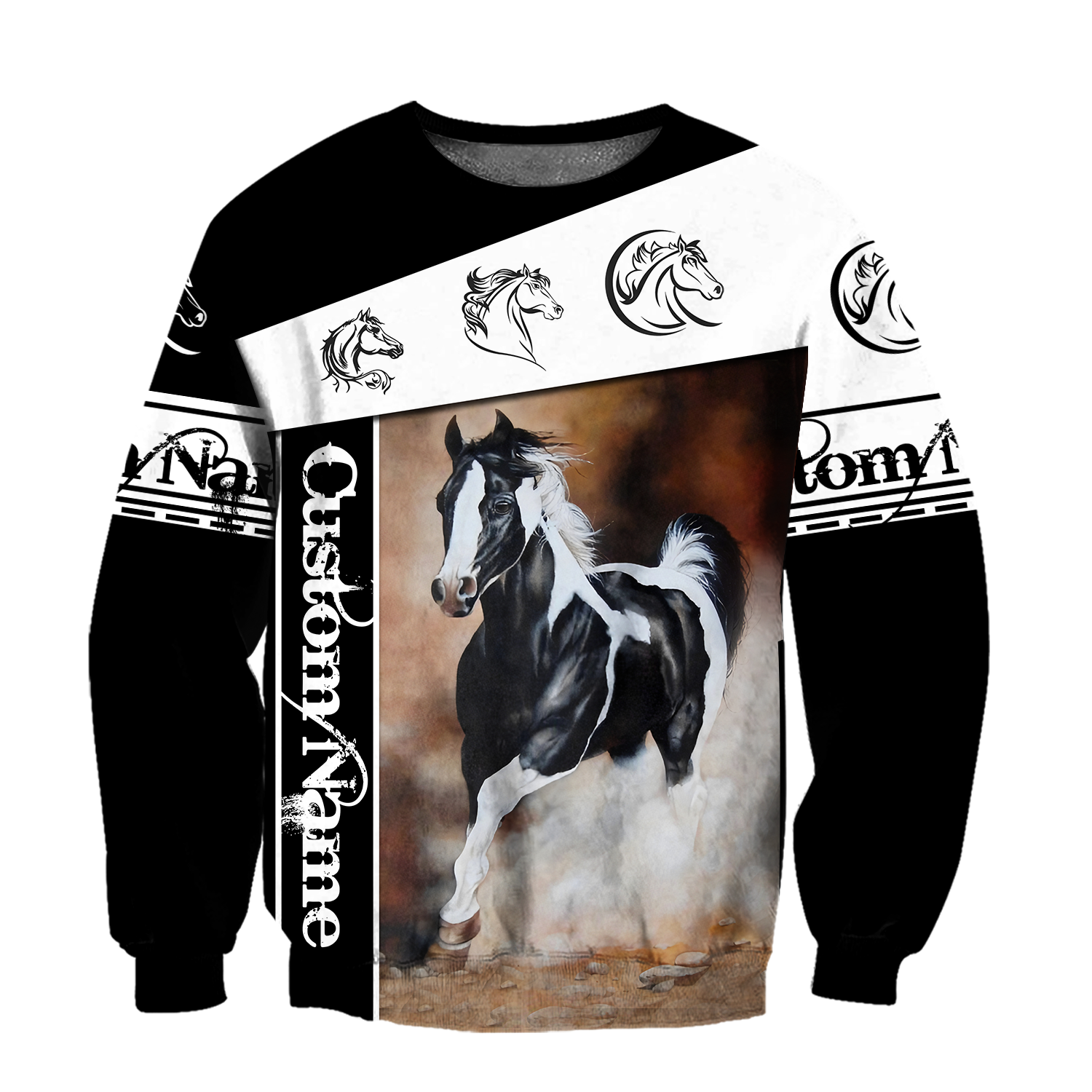 Horse Custom Name 3D All Over Printed Shirts For Men and Women TA09282003