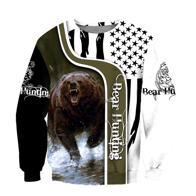 BEAR HUNTING CAMO 3D ALL OVER PRINTED SHIRTS FOR MEN AND WOMEN Pi041202 PL-Apparel-PL8386-sweatshirt-S-Vibe Cosy™