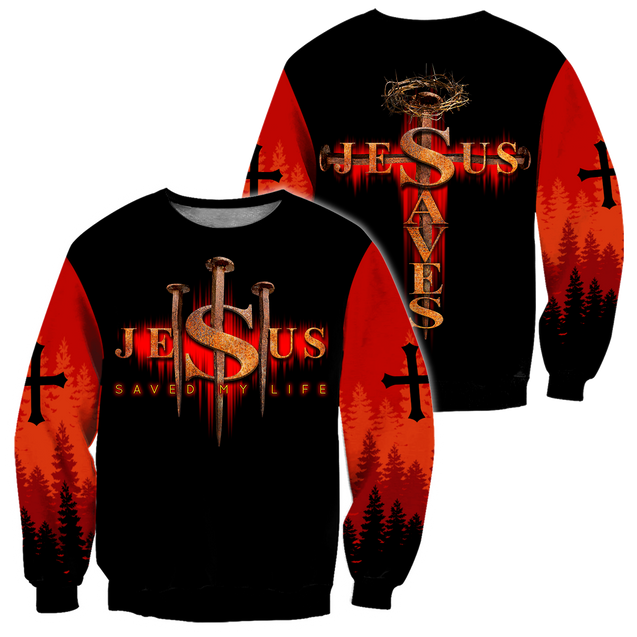 3D All Over Printed Shirts For Men and Women Easter Jesus Pi0401005-Apparel-TA-Sweatshirts-S-Vibe Cosy™