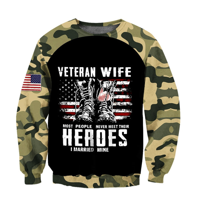 All Over Printed Veteran Wife MH0509205-MEI