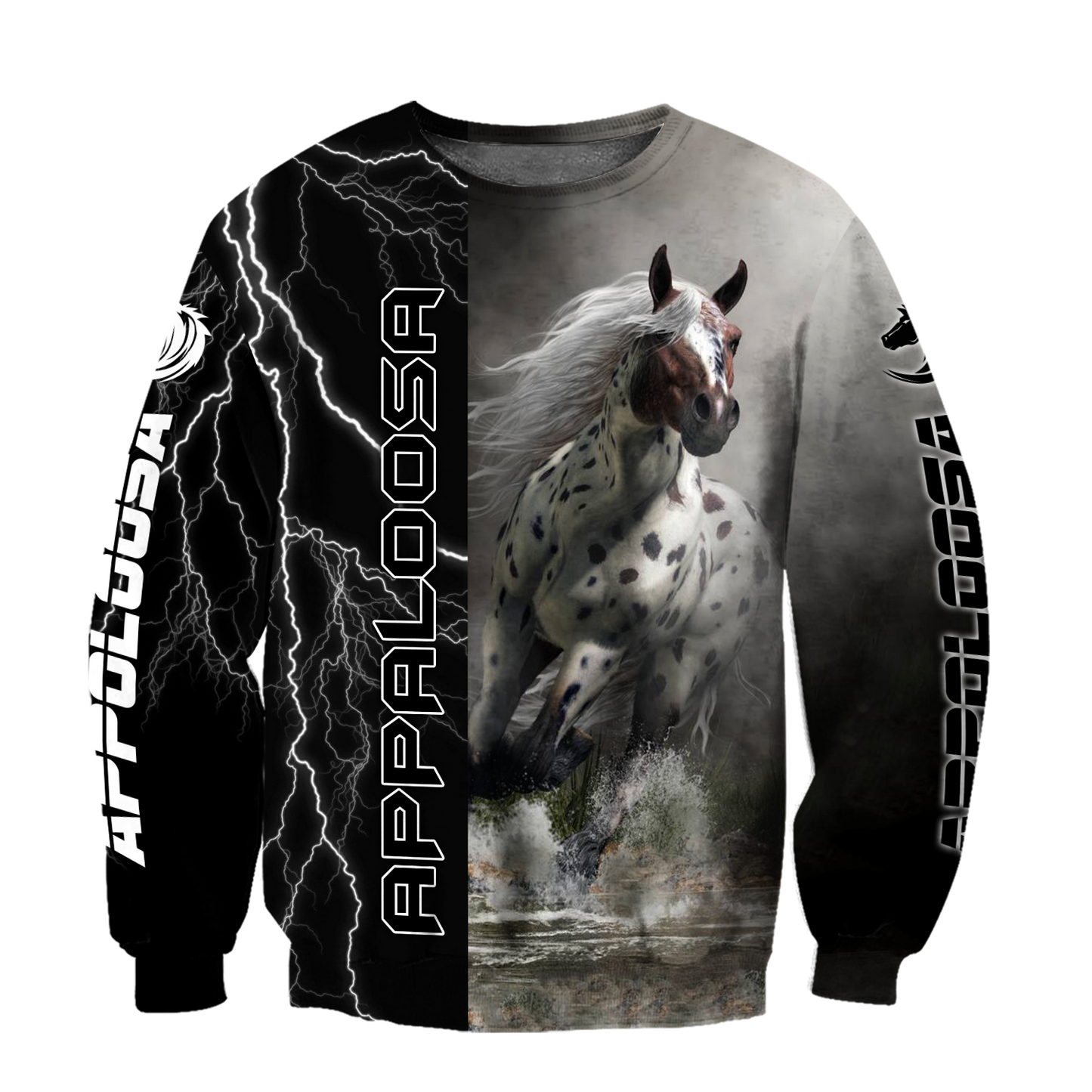 Appaloosa Horse shirt design for men and women - Pi301201-Apparel-TA-Sweat Shirt-S-Vibe Cosy™