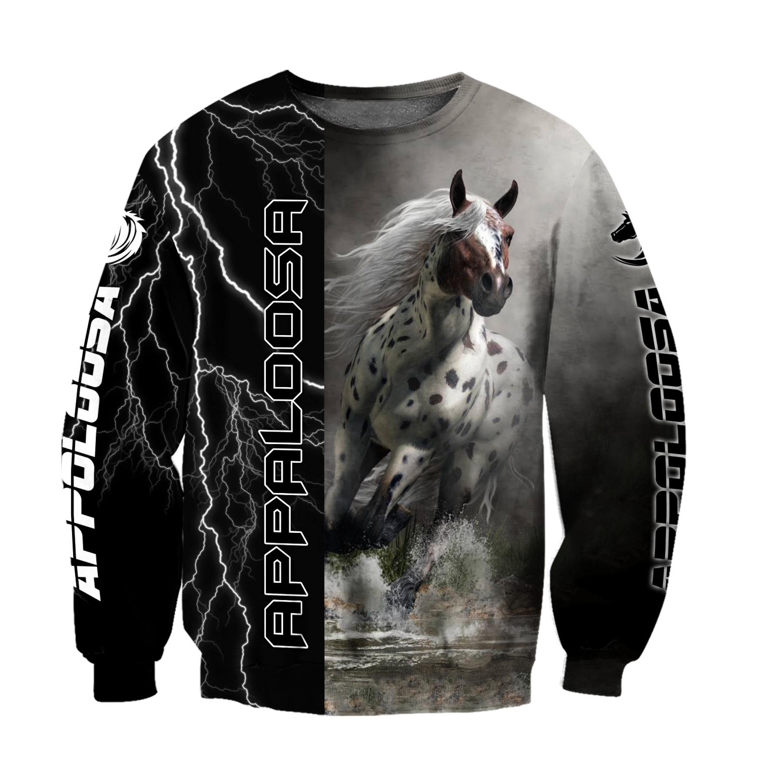 Appaloosa Horse shirt design for men and women - Pi301201-Apparel-TA-Sweat Shirt-S-Vibe Cosy™