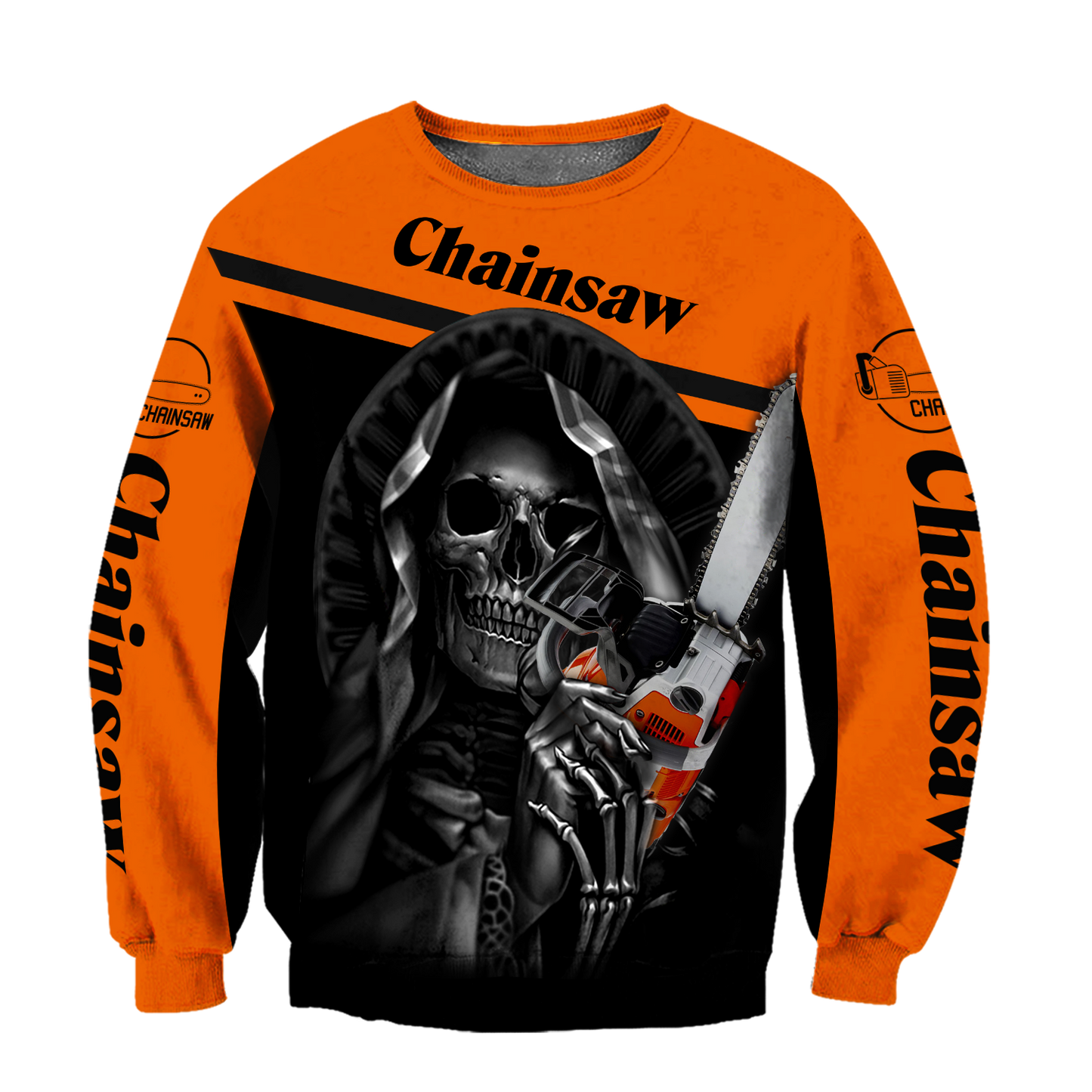 3D All Over Printed Logger Skull Chainsaw Unisex Shirts TNA10242001