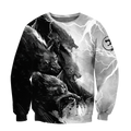 Night Wolf 3D All Over Printed Hoodie For Men and Women VP08092001