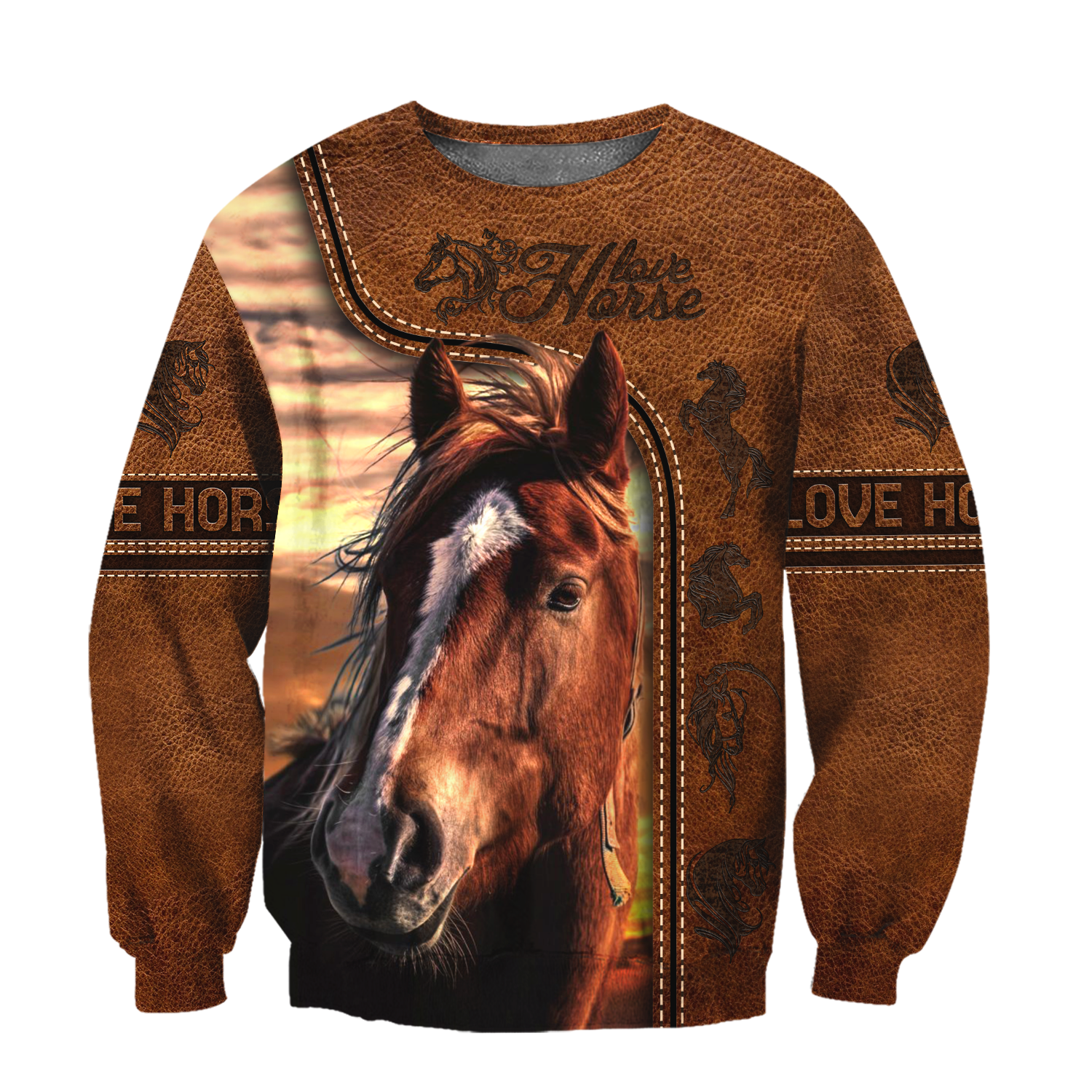 Love Horse 3D All Over Printed Shirt Hoodie For Men And Women Pi150401-Apparel-TA-Sweatshirts-S-Vibe Cosy™
