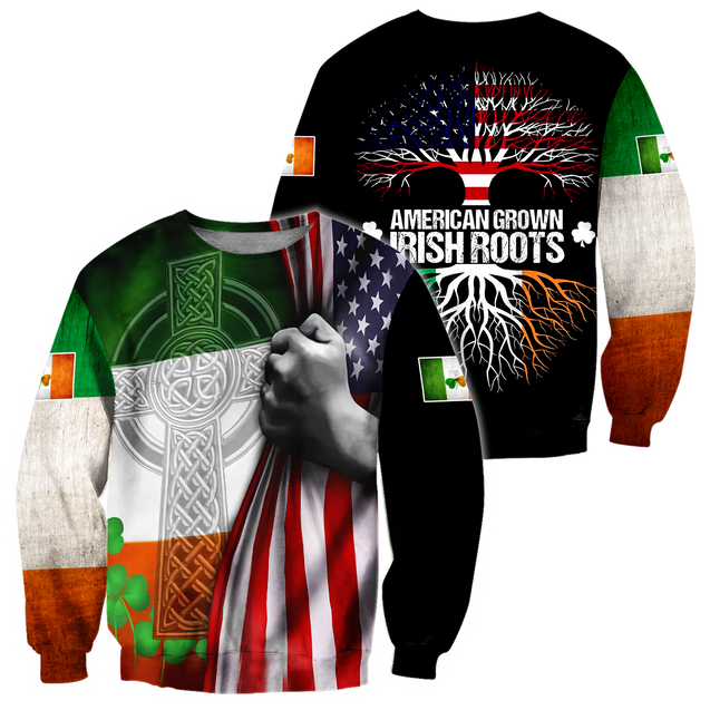 Irish St.Patrick day 3d hoodie shirt for men and women TNA10262004