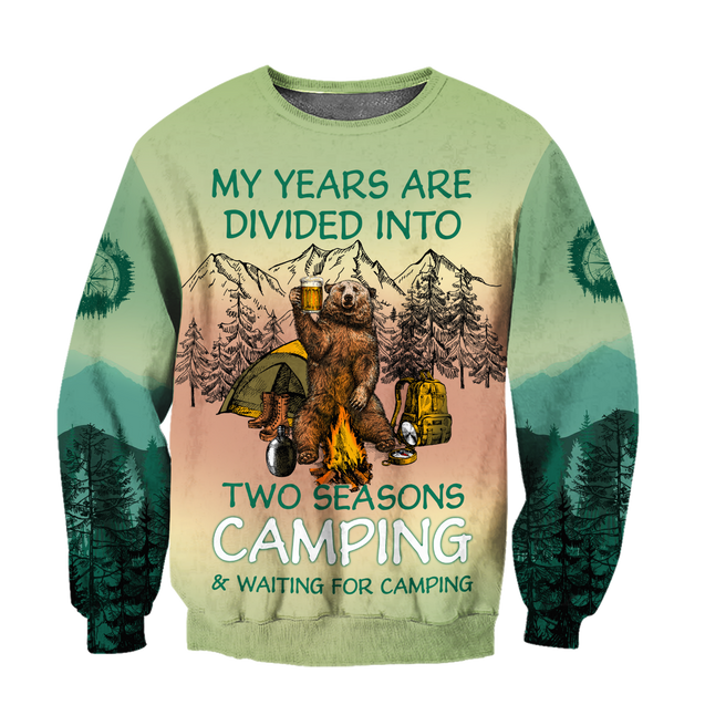 Beautiful All Over Printed Camping Hoodie For Men And Women Pi01092003-MEI