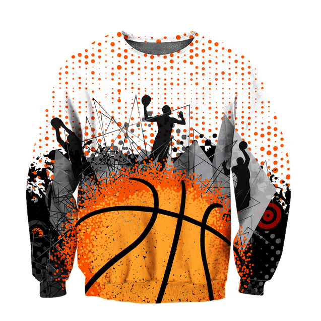 Basketball Love 3D All Over Printed Hoodie Shirt by SUN MH1706201S