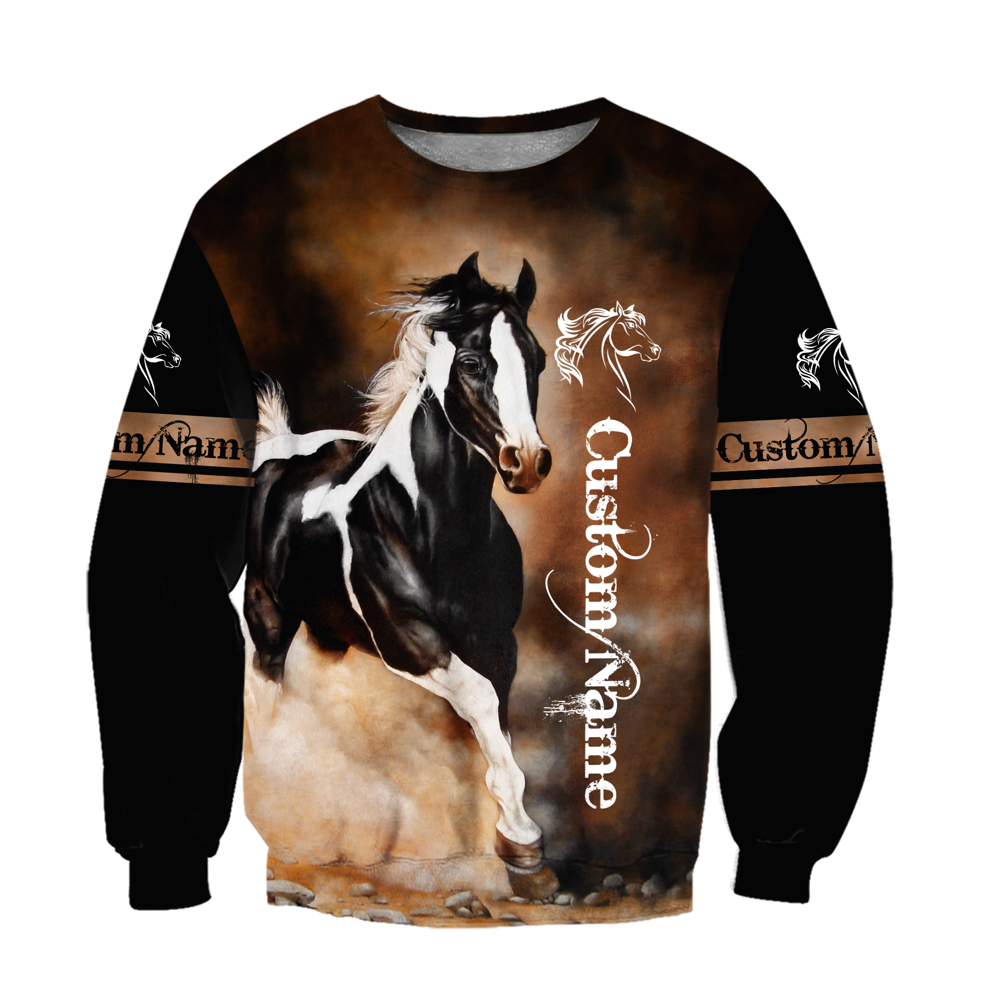 Love Horse Custom Name 3D All Over Printed Shirts TA10032001