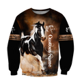 Love Horse Custom Name 3D All Over Printed Shirts TA10032001