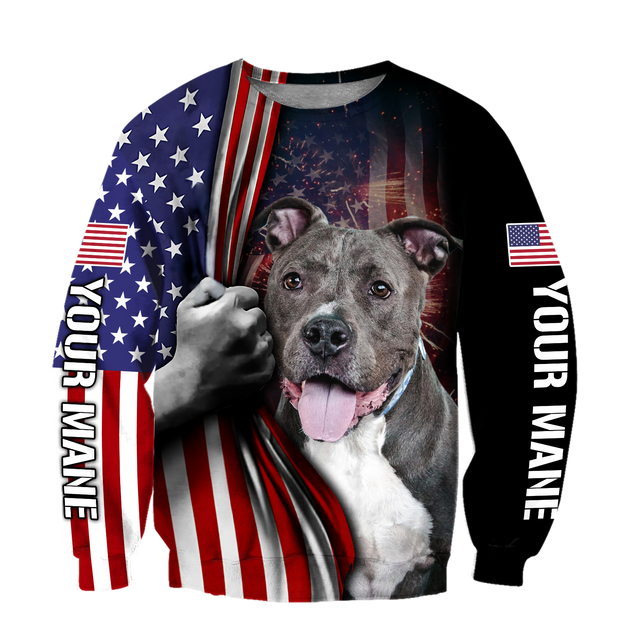 Pitbull custom 3d hoodie shirt for men and women HAC060801