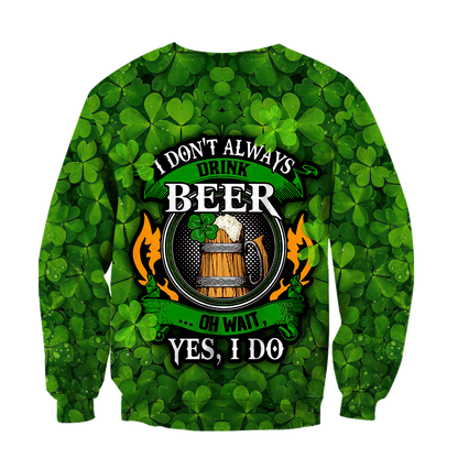 Irish St.Patrick day 3d hoodie shirt for men and women MH271020ST